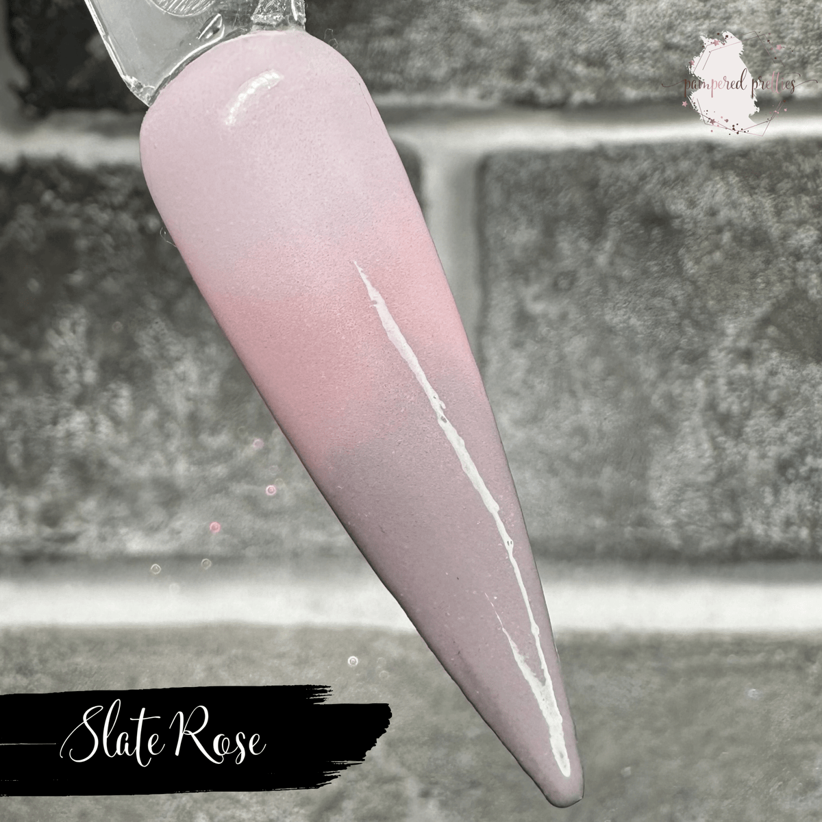 Slate Rose - Solid Thermal Dip Powder - Pampered Pretties