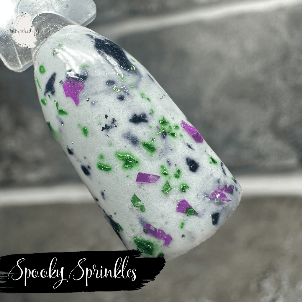 Spooky Sprinkles - Foil Flakie Dip Powder - Pampered Pretties