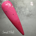 Sunset Boulevard - Pink Thermal Shimmer Dip Powder with Gold Foil - Pampered Pretties