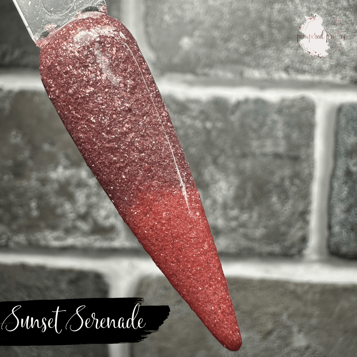 Sunset Serenade - Thermal Shimmer Dip Powder - Pampered Pretties