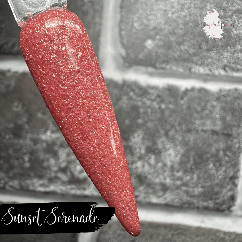 Sunset Serenade - Thermal Shimmer Dip Powder - Pampered Pretties