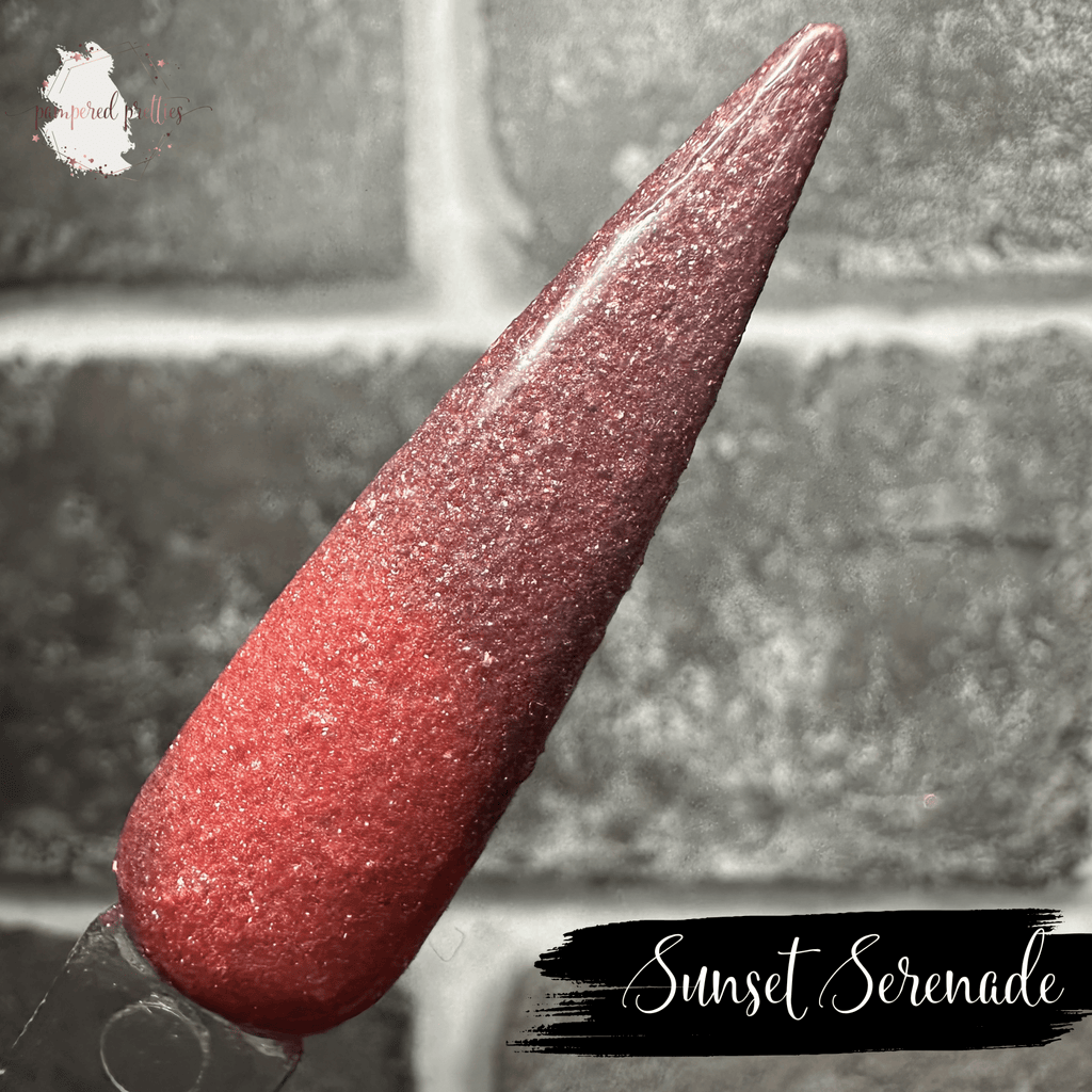 Sunset Serenade - Thermal Shimmer Dip Powder - Pampered Pretties