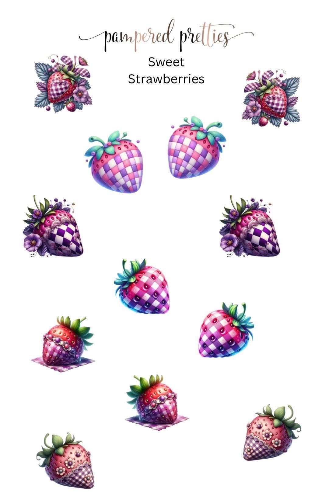 Sweet Strawberries - Pampered Pretties