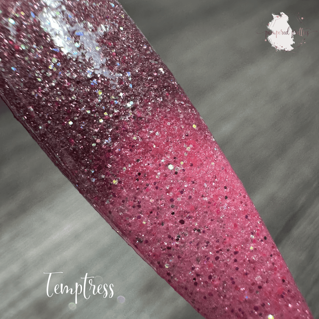 Temptress - Triple Thermal Glitter Dip Powder - Pampered Pretties