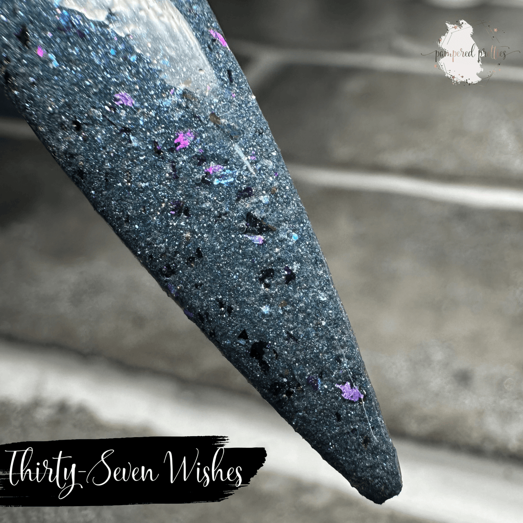 Thirty-Seven Wishes - Shimmer Flakie Dip Powder - Pampered Pretties