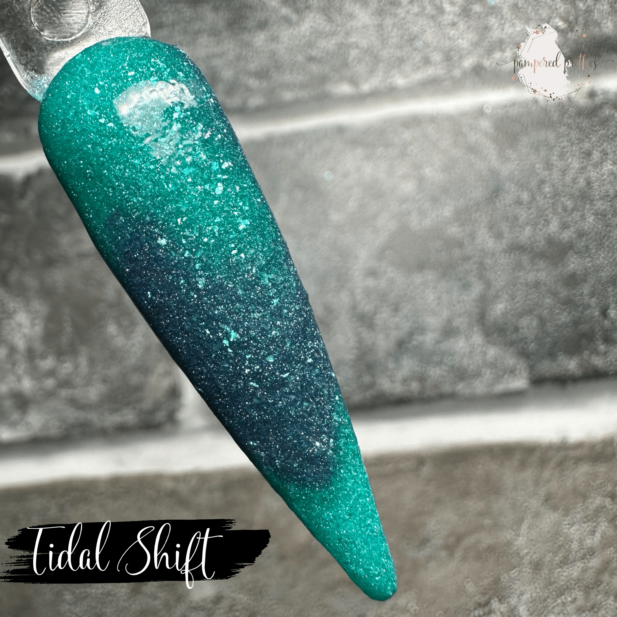 Tidal Shift - Thermal Shimmer Dip Powder - Pampered Pretties
