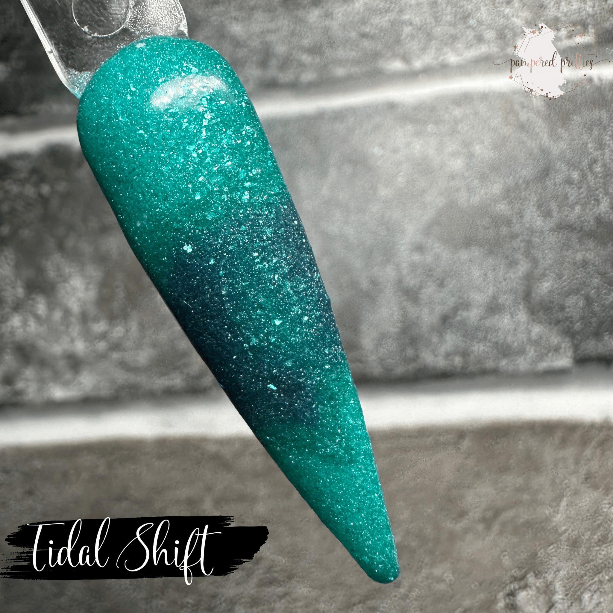 Tidal Shift - Thermal Shimmer Dip Powder - Pampered Pretties