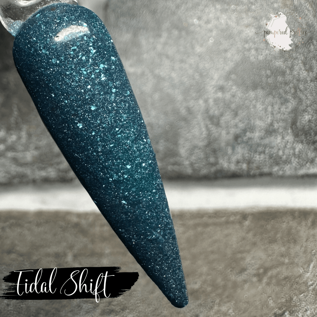 Tidal Shift - Thermal Shimmer Dip Powder - Pampered Pretties