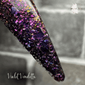 Violet Vendetta - Flakie Dip Powder - Pampered Pretties