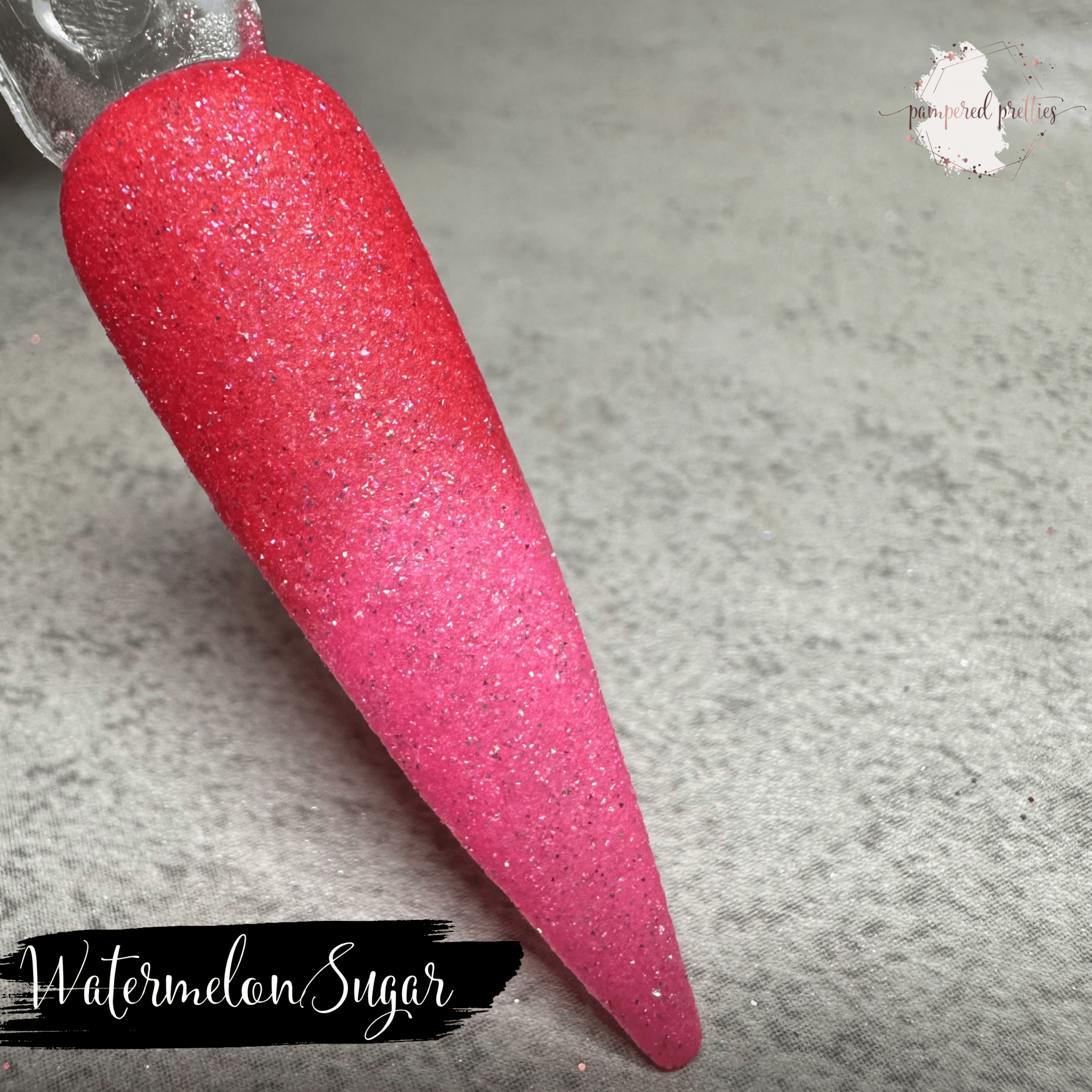 Watermelon Sugar - Reflective Thermal Dip Powder - Pampered Pretties