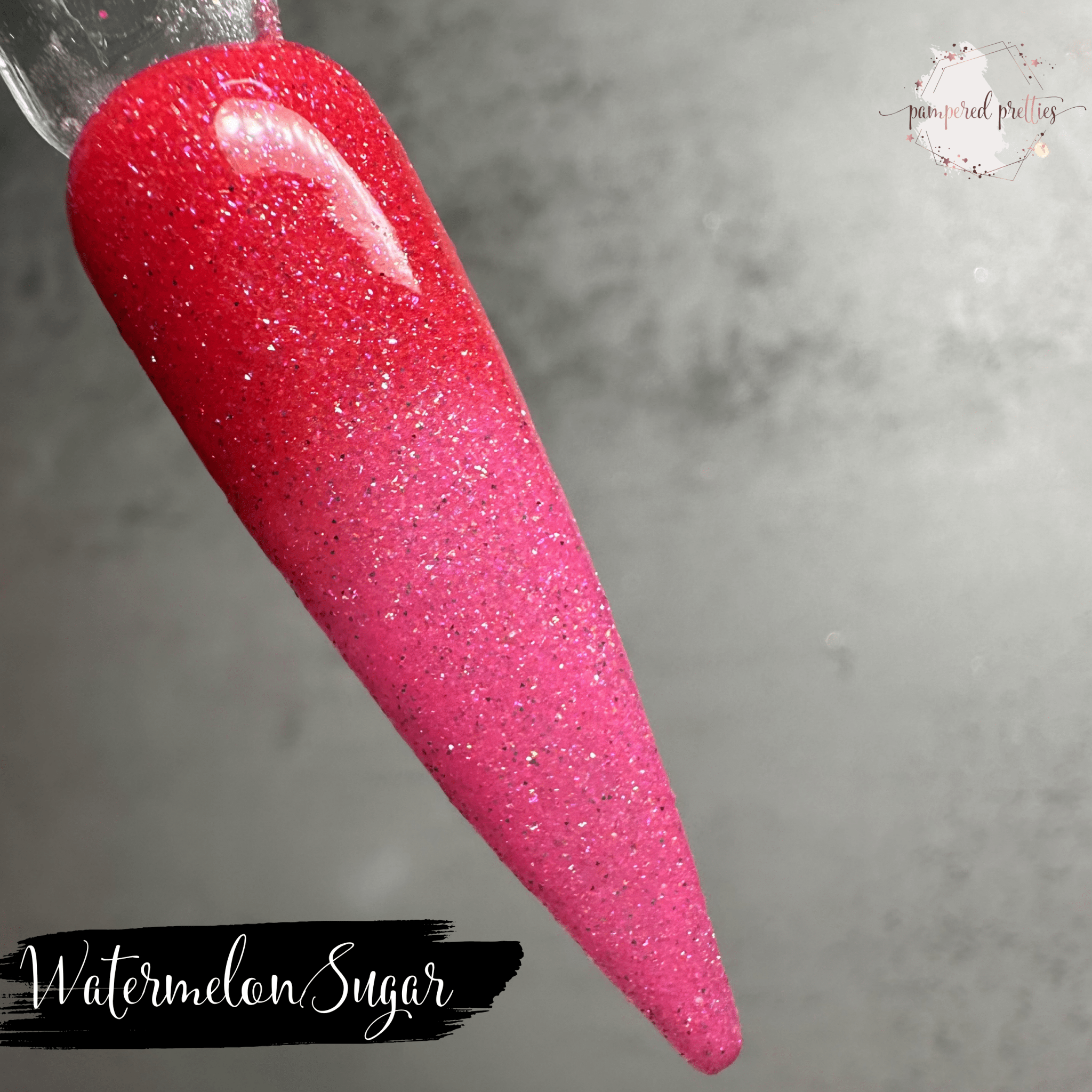 Watermelon Sugar - Reflective Thermal Dip Powder - Pampered Pretties