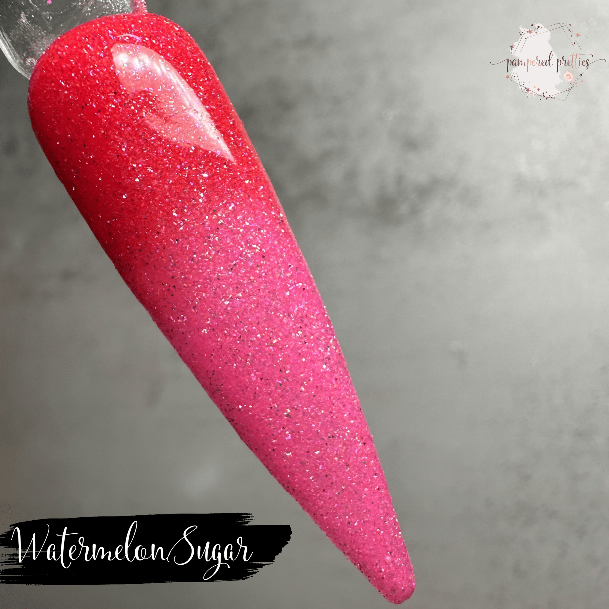Watermelon Sugar - Reflective Thermal Dip Powder - Pampered Pretties