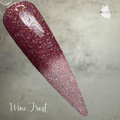 Wine Frost - Holographic Glitter Thermal Dip Powder - Pampered Pretties