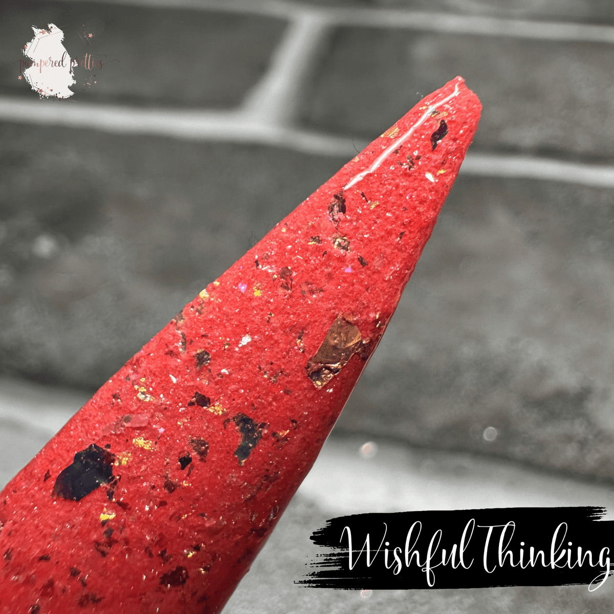 Wishful Thinking - Foil Flakie Dip Powder - Pampered Pretties