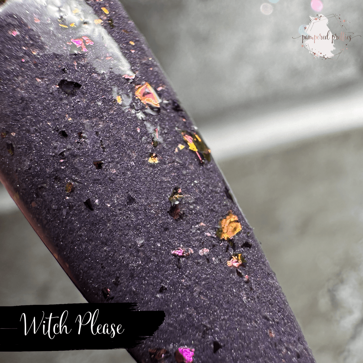 Witch Please - Multichrome Flakie Dip Powder - Pampered Pretties