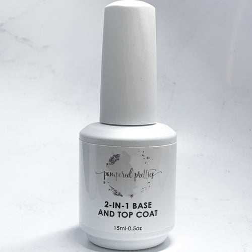 2-in-1 Gel Base and Top Coat - Pampered Pretties