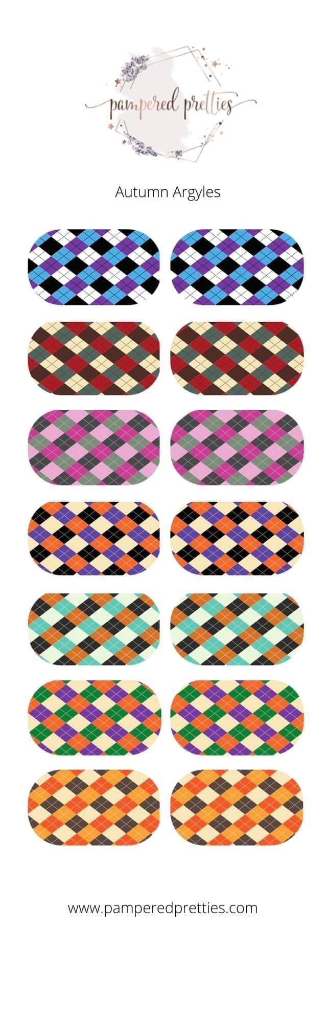 Autumn Argyles - Pampered Pretties