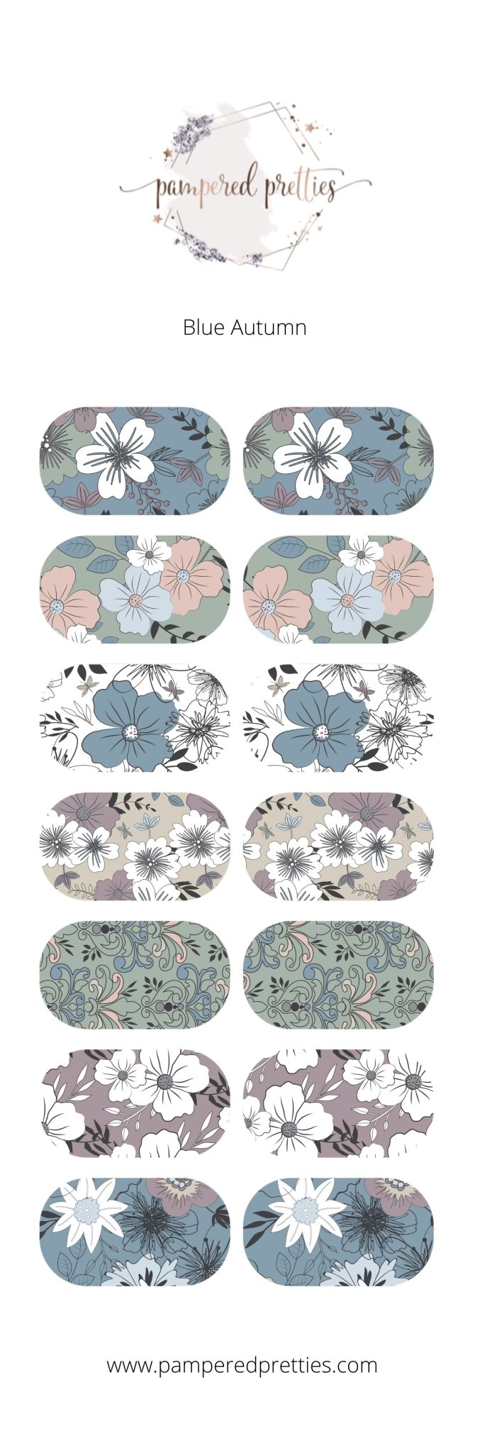 Blue Autumn - Pampered Pretties