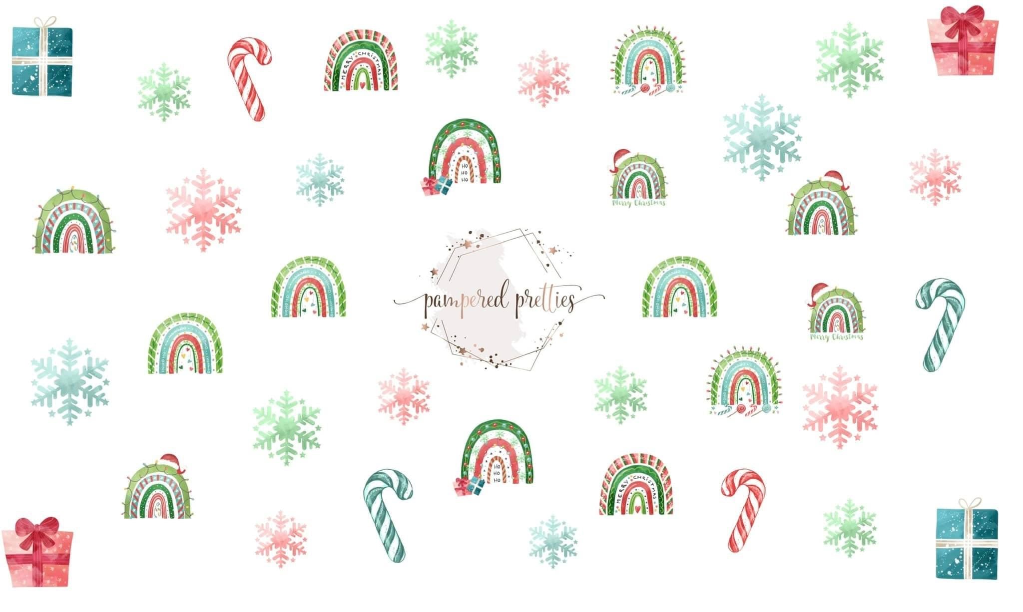 Christmas Rainbows - Pampered Pretties