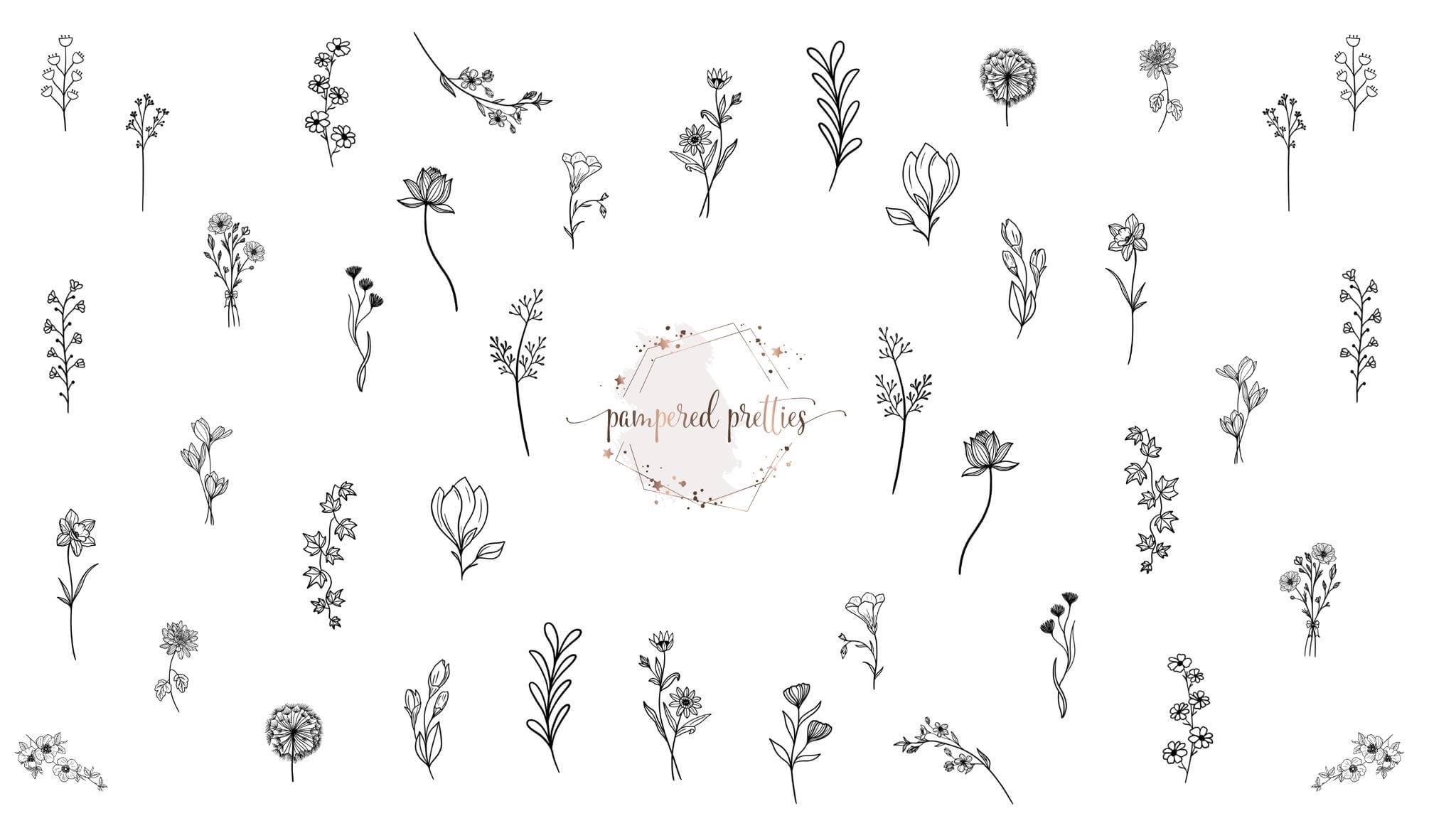 Delicate Wildflowers - Pampered Pretties