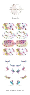 Dragonflies - Pampered Pretties
