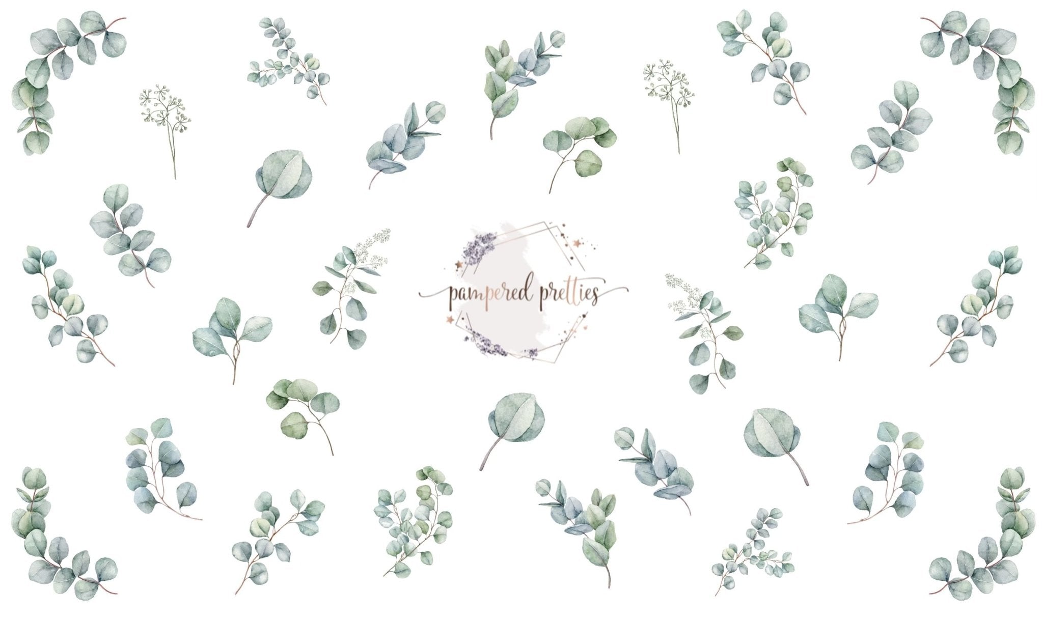 Eucalyptus Decals - Pampered Pretties