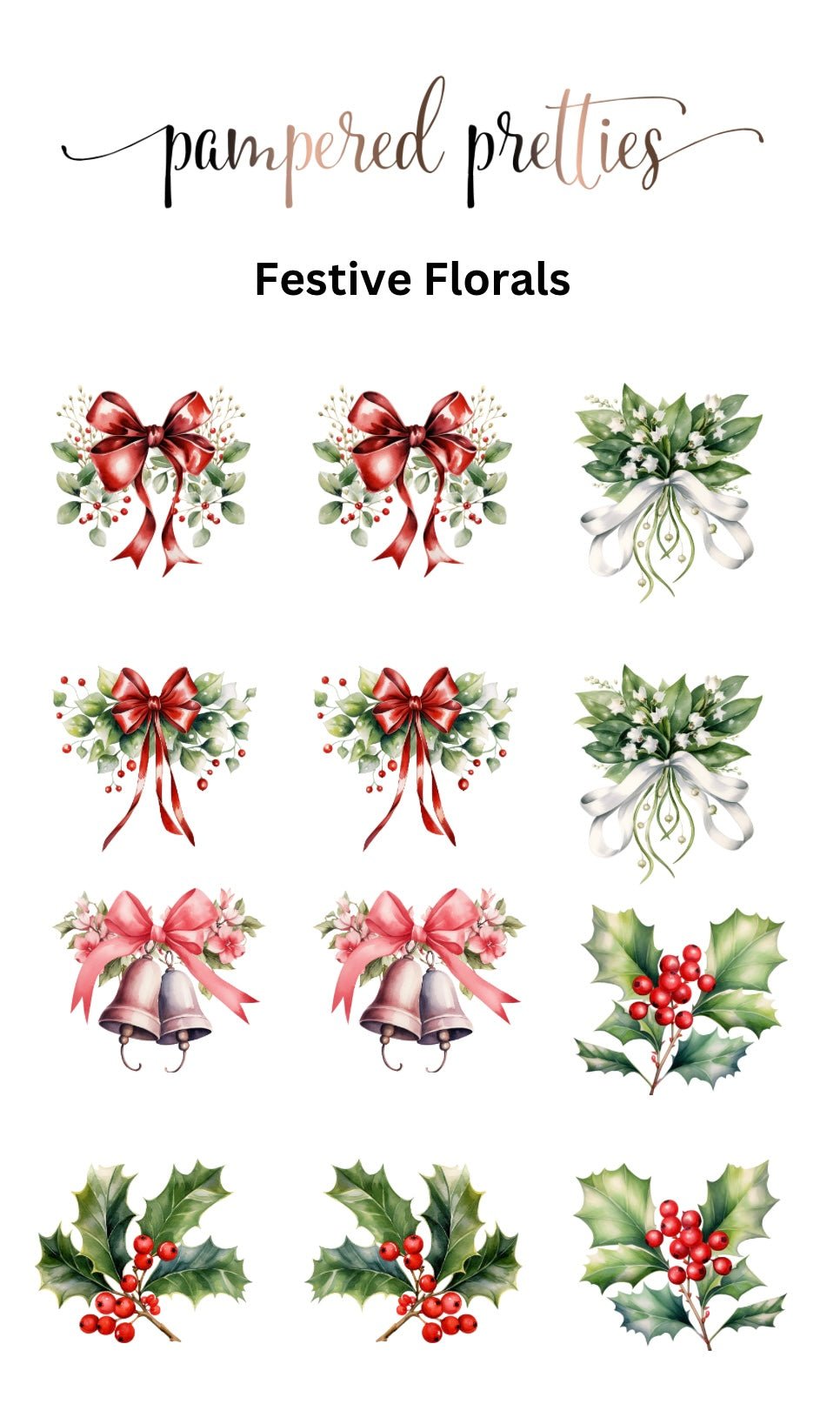 Festive Florals - Pampered Pretties