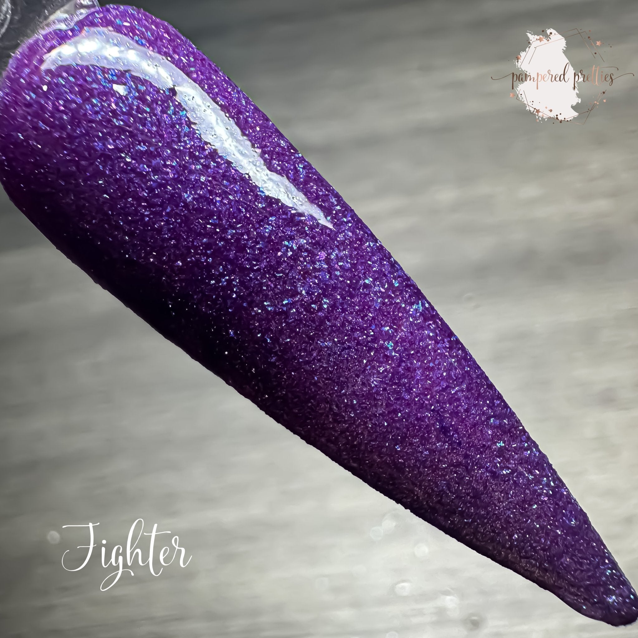 Fighter (Domestic Violence Awareness) - Pampered Pretties