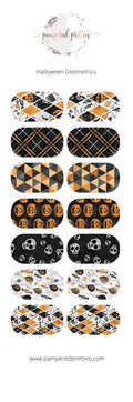 Halloween Geometrics - Pampered Pretties