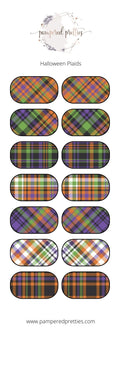 Halloween Plaids - Pampered Pretties