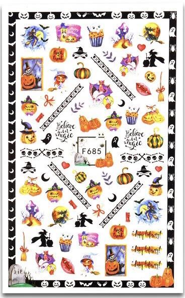 Halloween Sticker Decals - Pampered Pretties