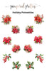 Holiday Poinsettias Midi - Pampered Pretties