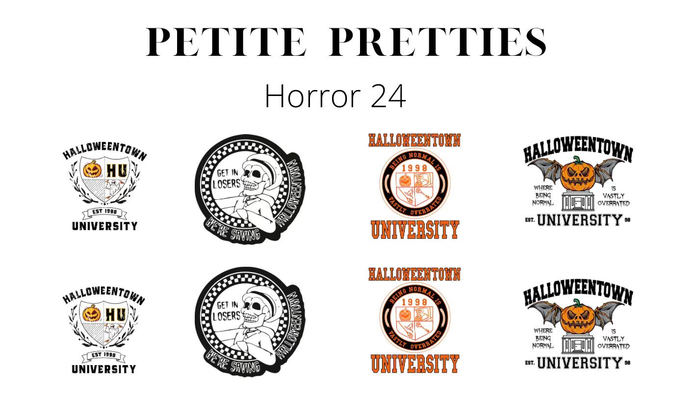 Petite Pretties - Horror 24