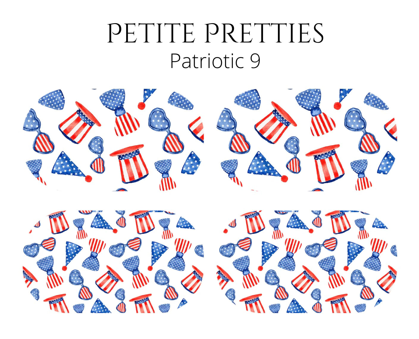 Petite Pretties - Patriotic 9