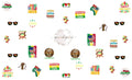 Juneteenth Decal Set - Pampered Pretties