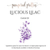 Lucious Lilac Cuticle Oil - Pampered Pretties