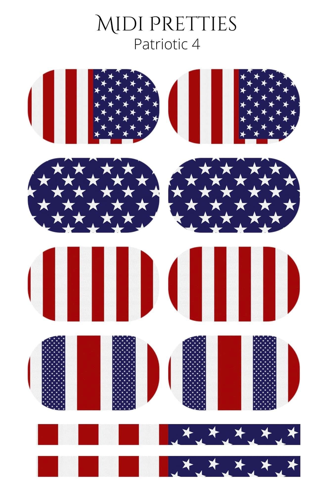 Midi Pretties - Patriotic 4 - Pampered Pretties