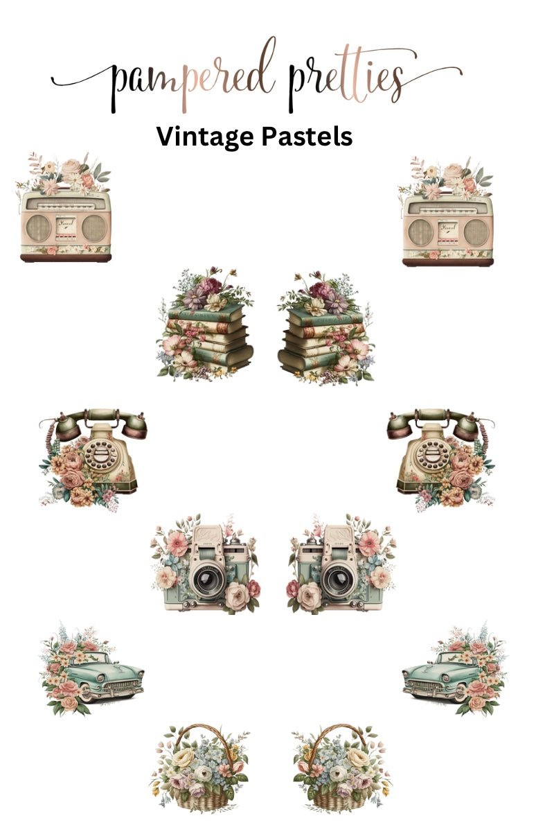 Midi Pretty - Vintage Pastels - Pampered Pretties