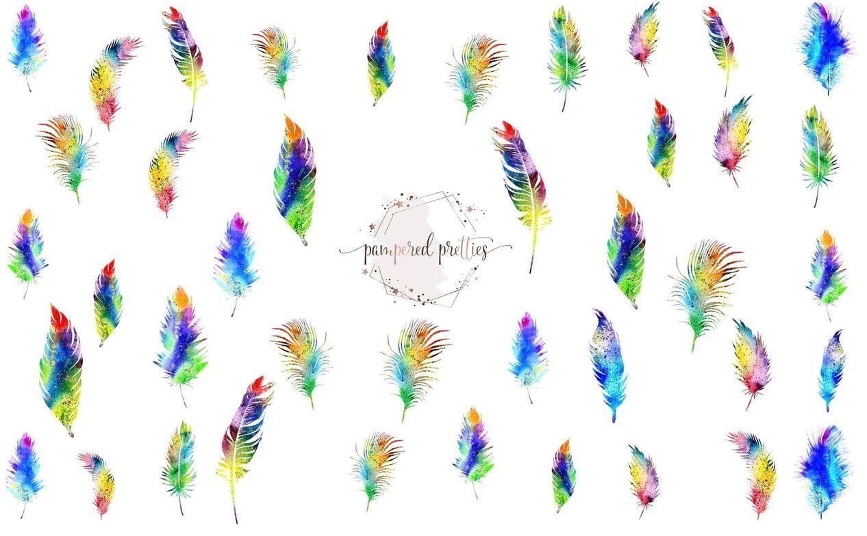 Neon Feathers - Pampered Pretties