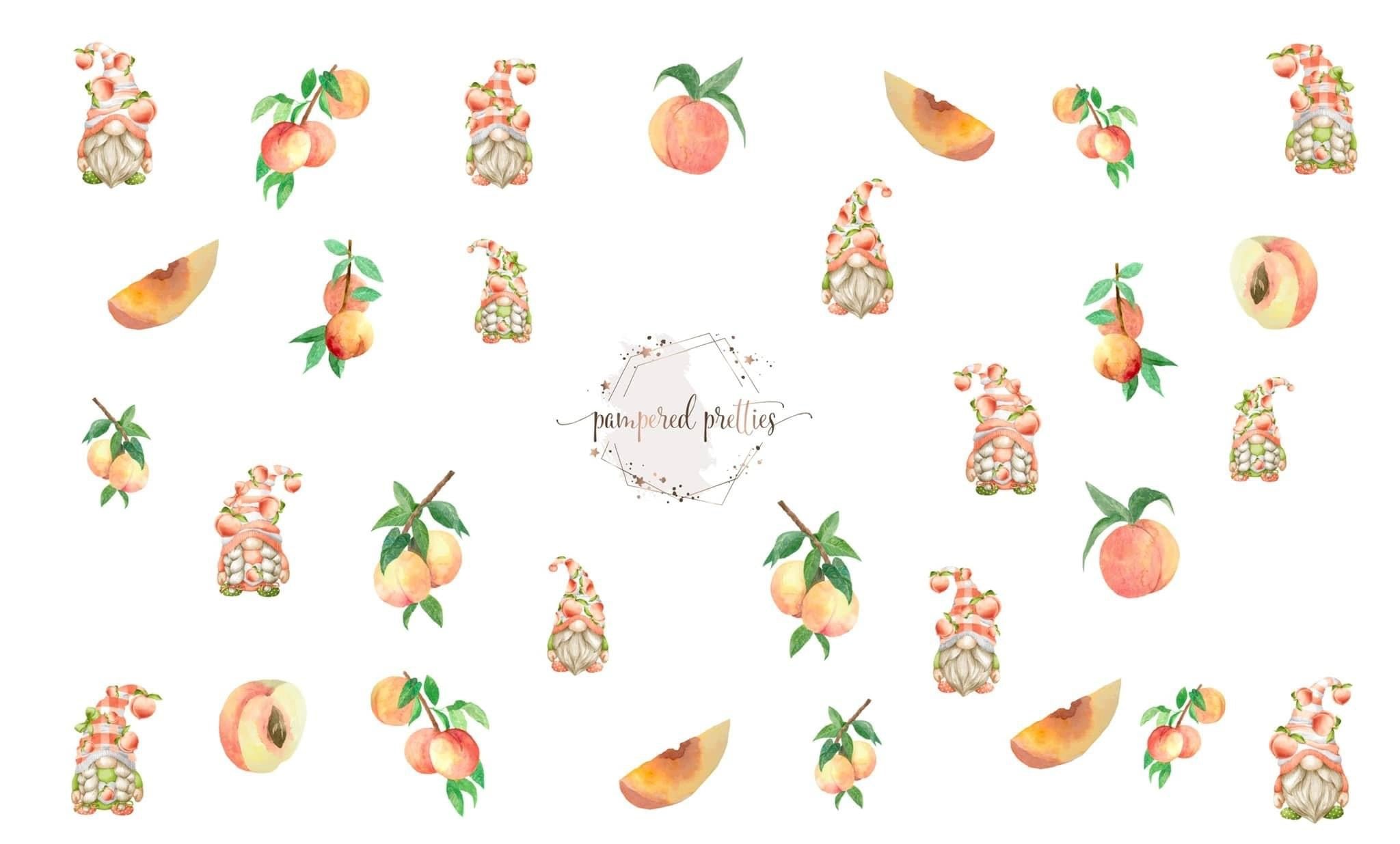 Peach Decals - Pampered Pretties