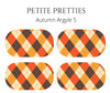 Petite Pretties - Autumn Argyle 5 - Pampered Pretties