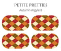 Petite Pretties - Autumn Argyle 8 - Pampered Pretties