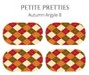 Petite Pretties - Autumn Argyle 8 - Pampered Pretties