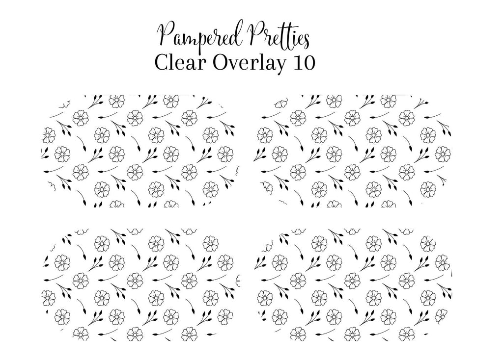 Petite Pretties - Clear Overlay 10 - Pampered Pretties