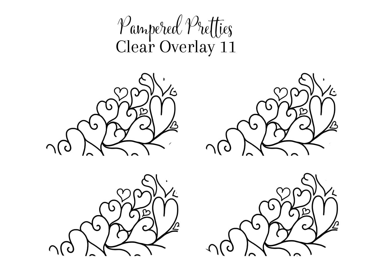 Petite Pretties - Clear Overlay 11 - Pampered Pretties
