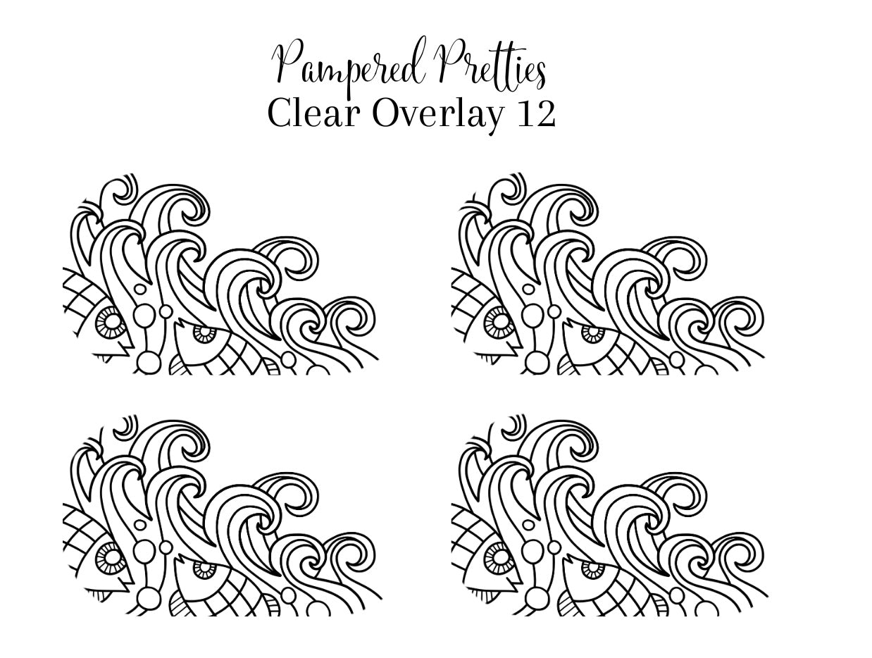 Petite Pretties - Clear Overlay 12 - Pampered Pretties