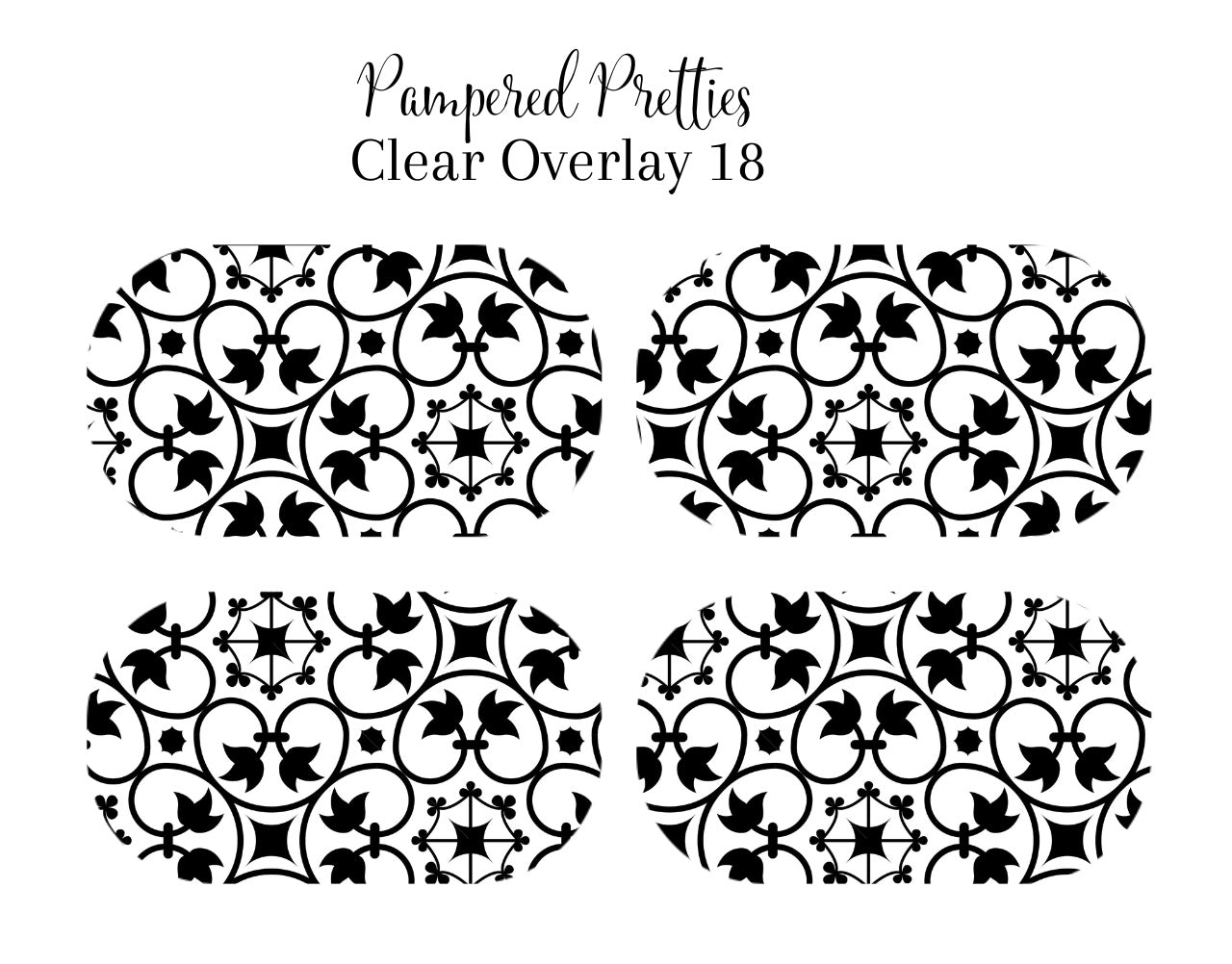 Petite Pretties - Clear Overlay 18 - Pampered Pretties