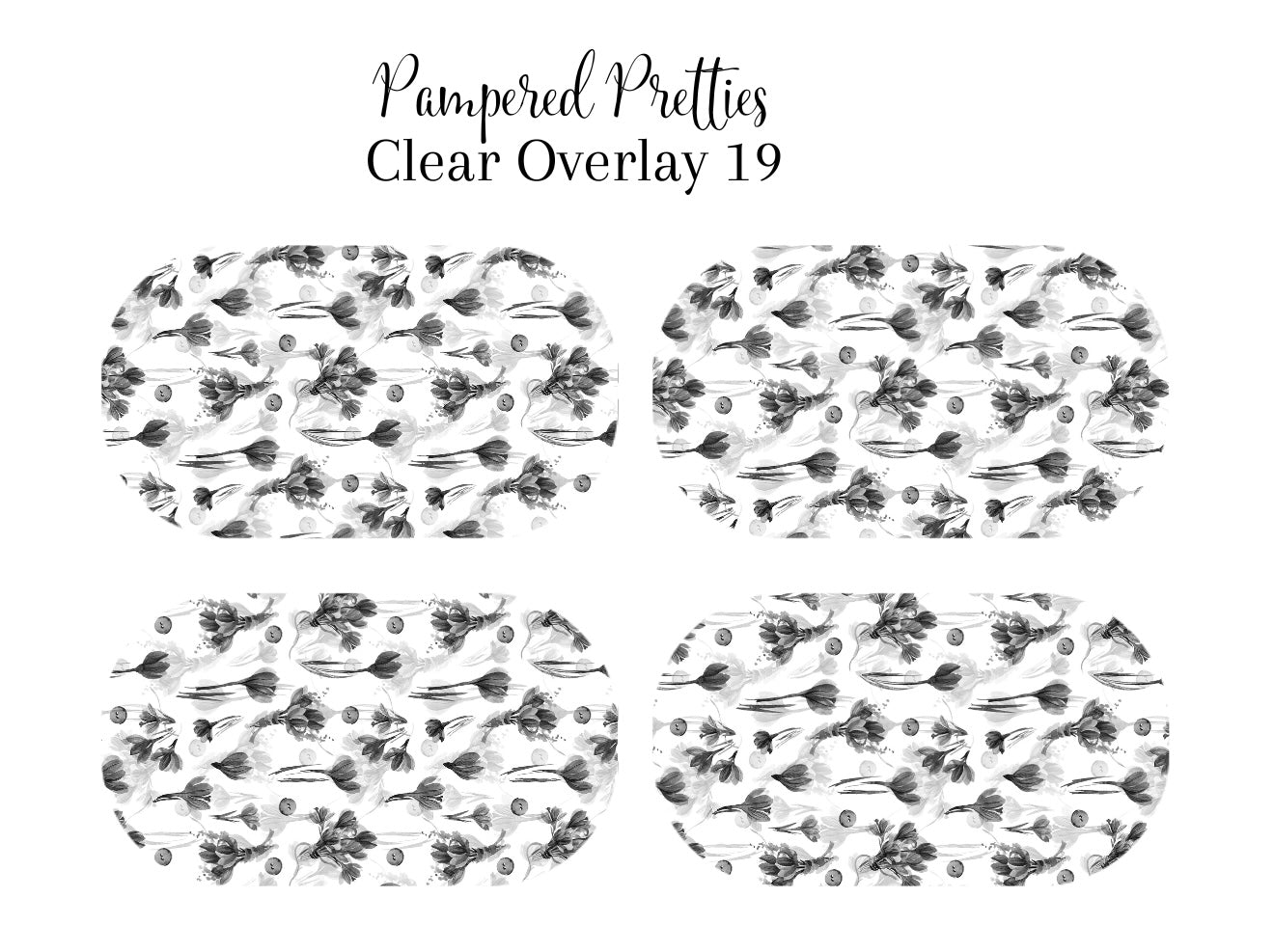 Petite Pretties - Clear Overlay 19 - Pampered Pretties