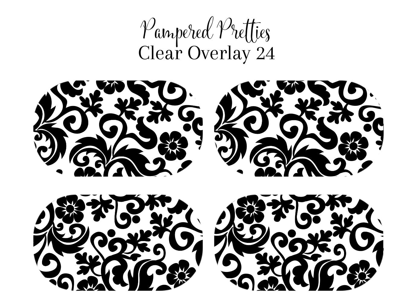 Petite Pretties - Clear Overlay 24 - Pampered Pretties