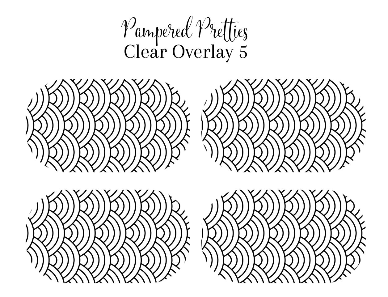 Petite Pretties - Clear Overlay 5 - Pampered Pretties